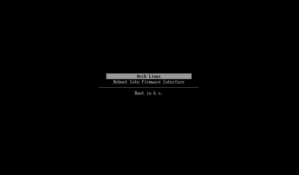 Systemd Boot
